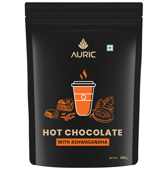 Auric Hot Chocolate with Ashwagandha | Boosts Energy, Strength & Vitality - Classic Derma