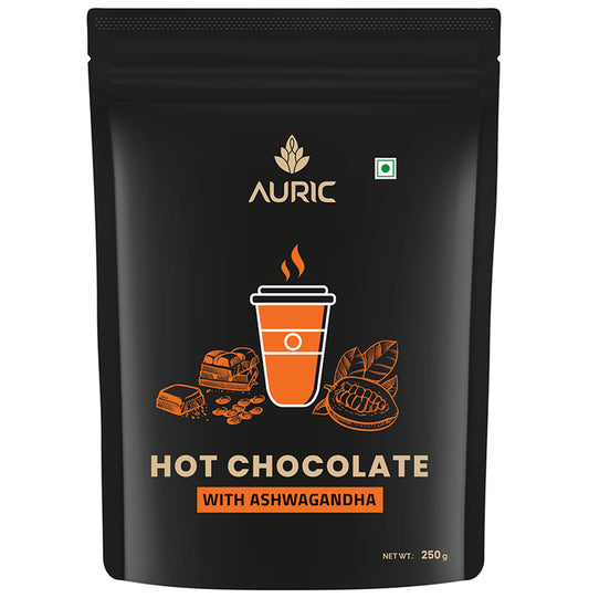 Auric Hot Chocolate with Ashwagandha | Boosts Energy, Strength & Vitality - Classic Derma
