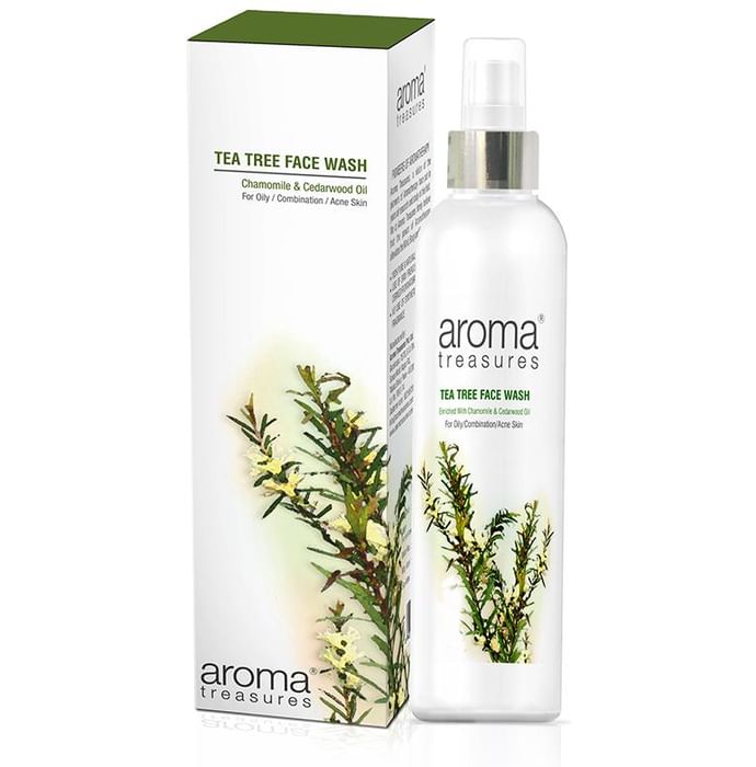 Aroma Treasures Tea Tree Face Wash - Classic Derma
