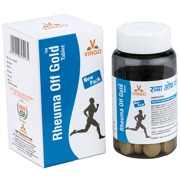 Virgo Rheuma Off Gold Tablet - Classic Derma