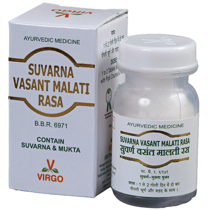Virgo Suvarna Vasant Malati Rasa Tablet - Classic Derma