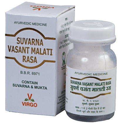 Virgo Suvarna Vasant Malati Rasa Tablet - Classic Derma
