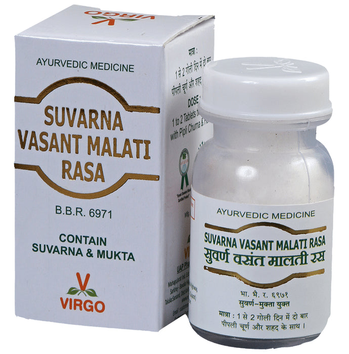 Virgo Suvarna Vasant Malati Rasa Tablet - Classic Derma