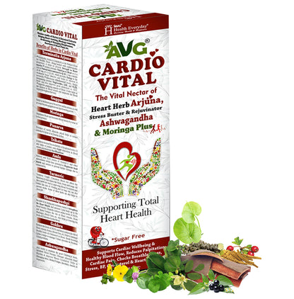 AVG Cardio Vital Syrup Sugar Free - Classic Derma