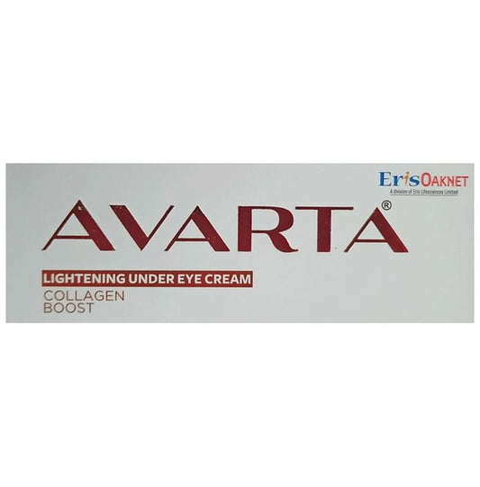Avarta Lightening Under Eye Cream | For Collagen Boost & Eye Care - Classic Derma
