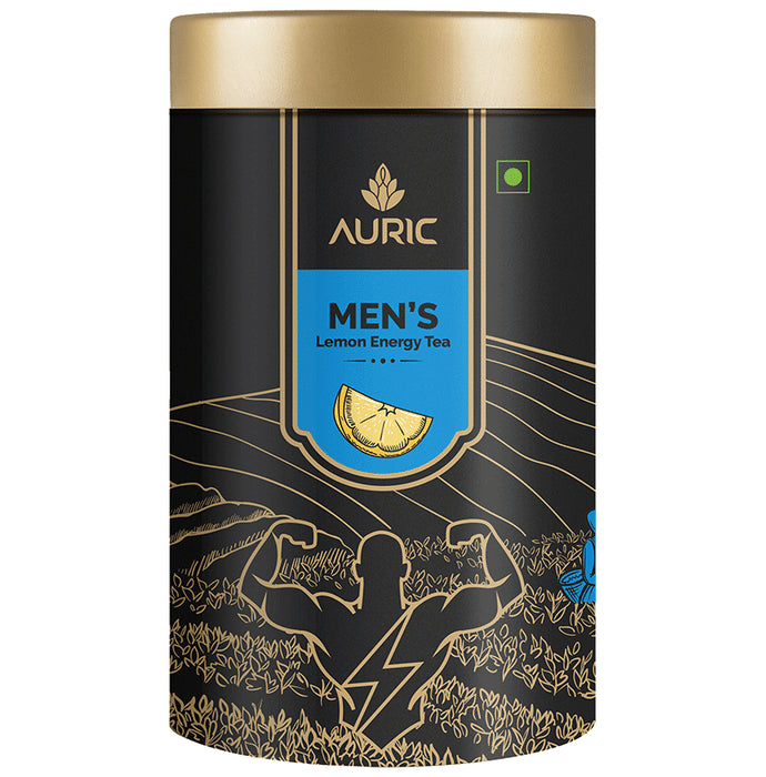 Auric Men's Lemon Energy Tea Sachet (1gm Each) - Classic Derma