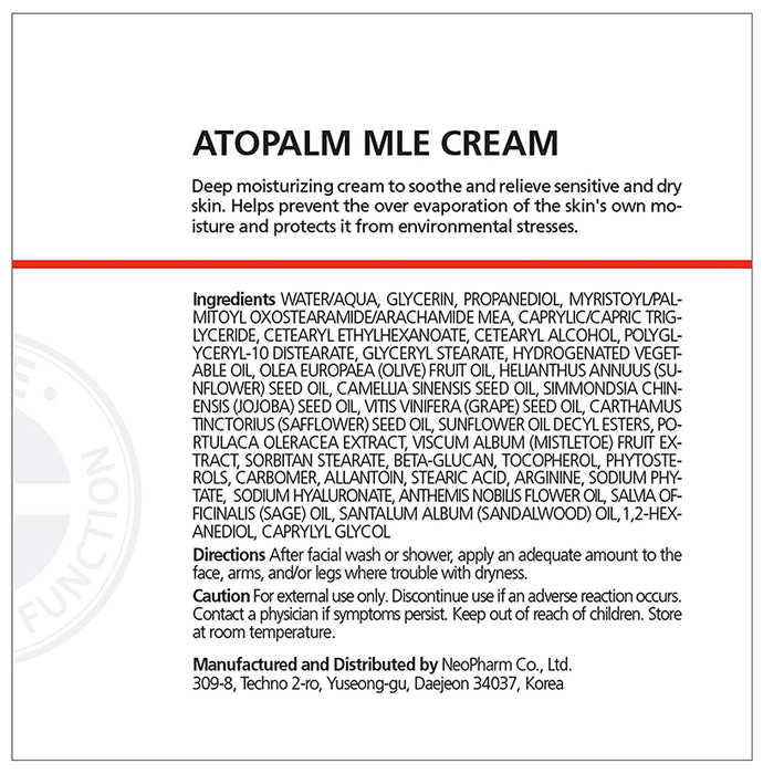 Atopalm Mle Cream