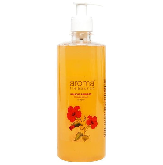Aroma Treasures Hibiscus with Aloe Vera and Curry Leaf Shampoo - Classic Derma