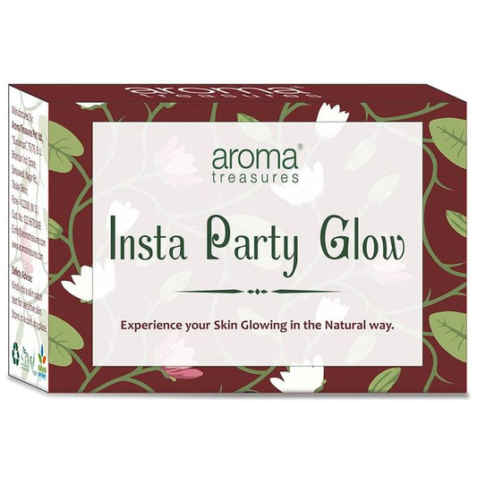 Aroma Treasures Insta Party Glow Facial Kit One Time Use - Classic Derma