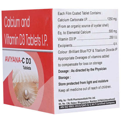Aviyana C D3 Tablet