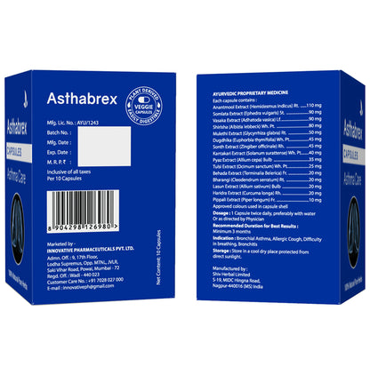 Asthabrex Capsule (10 Each)