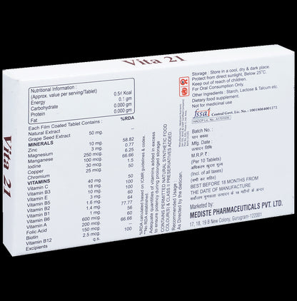 Vita 21 Tablet