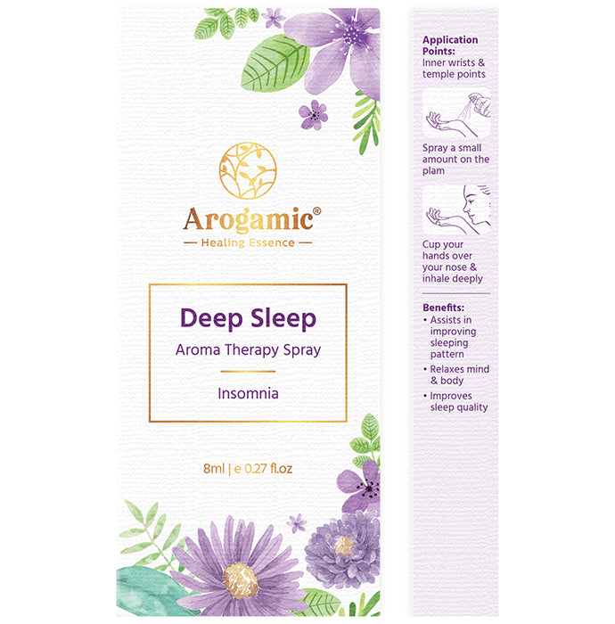 Arogamic Deep Sleep Aroma Therapy Spray (8ml Each)