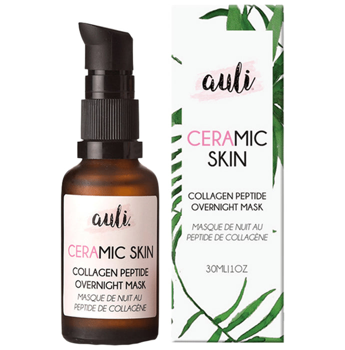 Auli Ceramic Skin Collagen Peptide Overnight Mask - Classic Derma