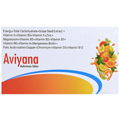 Aviyana Multivitamin Tablet - Classic Derma