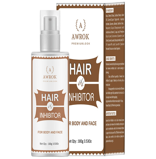 Awrok Hair Inhibitor for Face & Body - Classic Derma