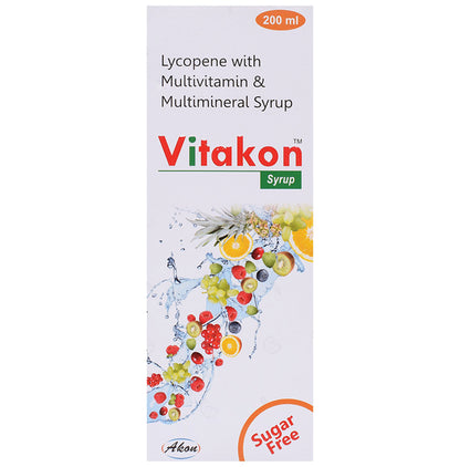 Vitakon Syrup Sugar Free - Classic Derma