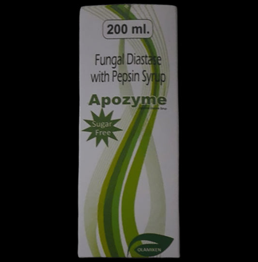 Apozyme Syrup Sugar Free - Classic Derma