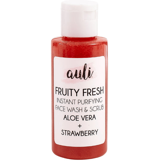 Auli Fruity Fresh Instant Purifying Face Wash & Scrub - Classic Derma