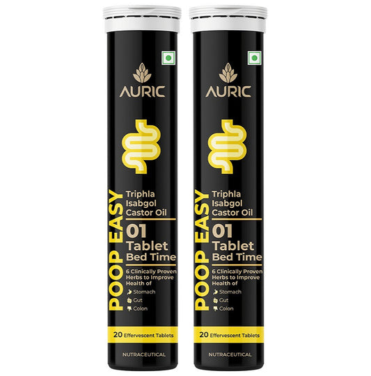 Auric Poop Easy Effervescent Tablet (20 Each) - Classic Derma