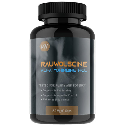 Vitaminhaat Rauwolscine Alfa Yohimbine HCL 2.0mg Capsule - Classic Derma