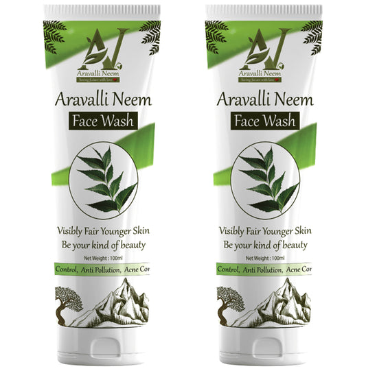Aravalli Neem Face Wash (100ml Each) - Classic Derma