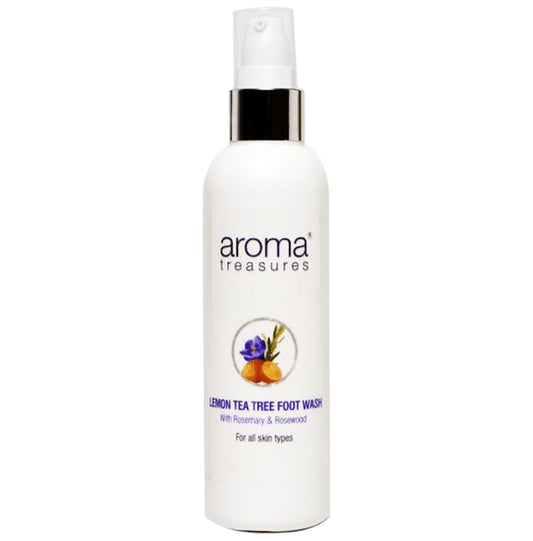 Aroma Treasures Lemon Tea Tree Foot Wash with Rosemary and Rosewood - Classic Derma
