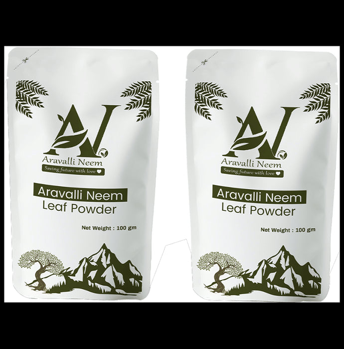 Aravalli Neem Leaf Powder (100gm Each) - Classic Derma