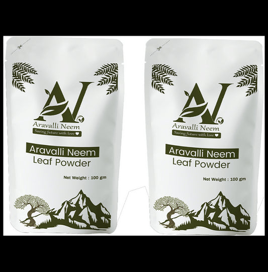 Aravalli Neem Leaf Powder (100gm Each) - Classic Derma