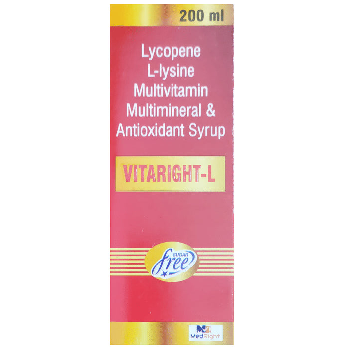 Vitaright-L Syrup Sugar Free - Classic Derma