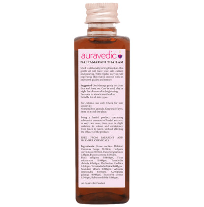 Auravedic Nalpamaradi Thailam