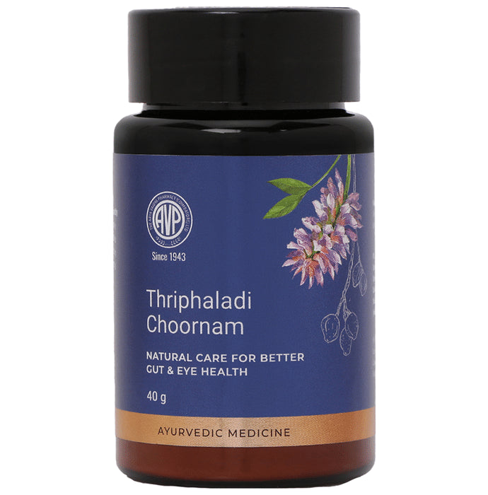 AVP Thriphaladi Chooram Natural Care for Better Gut & Eye Health - Classic Derma