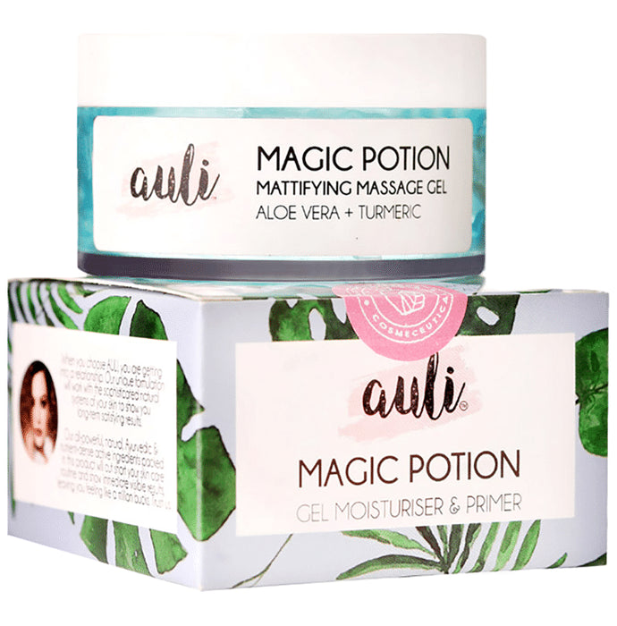Auli Magic Potion Mattifying Massage Gel Aloe Vera+Turmeric - Classic Derma