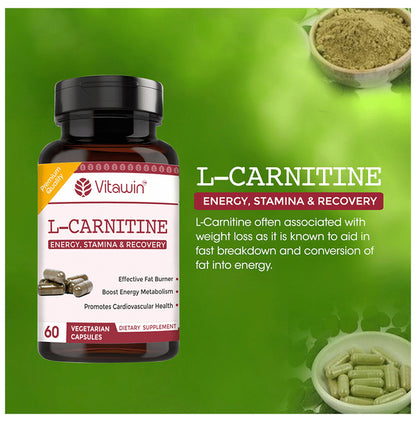 Vitawin L-Carnitine Vegetarian Capsule