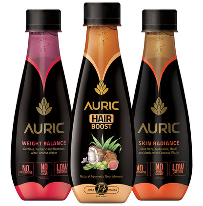 Auric Skin Radiance, Hair Boost & Weight Balance Beauty Kit - Classic Derma