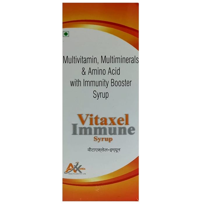 Vitaxel Immune Syrup Orange - Classic Derma