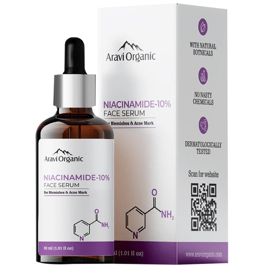 Aravi Organic 10% Niacinmide Face Serum - Classic Derma