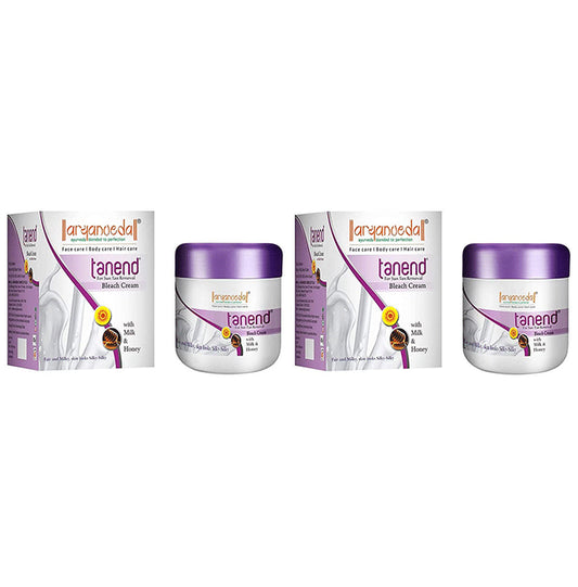 Aryanveda Tanend Bleach Cream (40gm Each) - Classic Derma