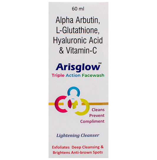 Arisglow Triple Action Face Wash - Classic Derma