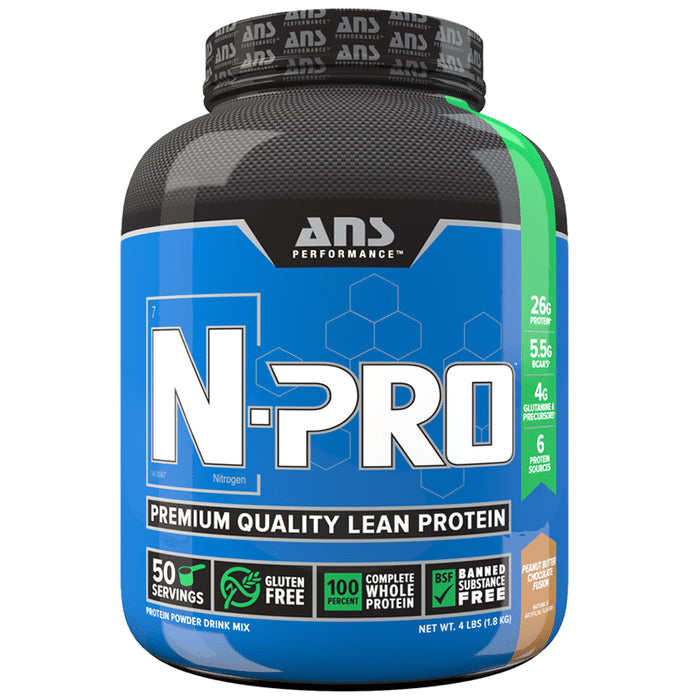 ANS Performance Peanut Butter Chocolate Fusion N-Pro Premium Quality Lean Protein - Classic Derma