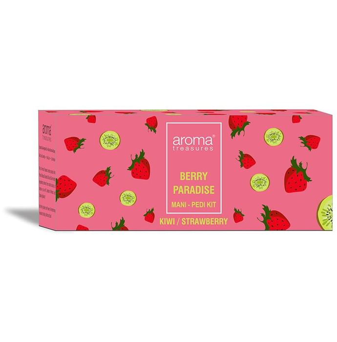 Aroma Treasures Mani-Pedi Kit Berry Paradise Kiwi Strawberry - Classic Derma