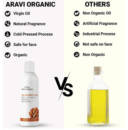 Aravi Organic Almond Oil