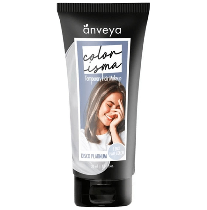 Anveya Colorisma 1 Day Temporary Hair Color (30ml Each) Disco Platinum - Classic Derma