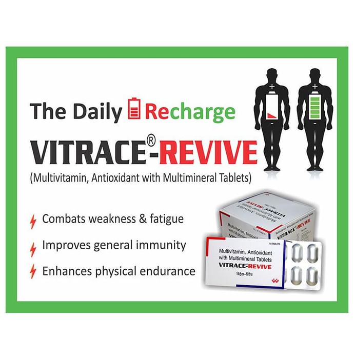 Buy Vitrace Revive Tablet Online | Classic Derma