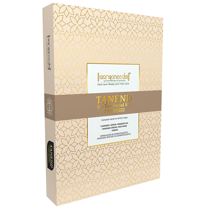 Aryanveda Tanend De-Tan Facial Kit - Classic Derma