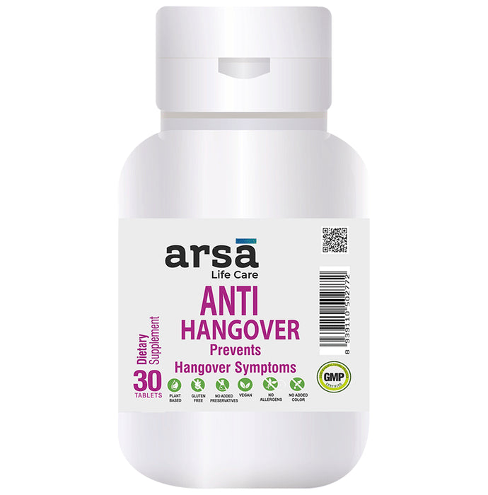 Arsa Anti Hangover Tablet - Classic Derma