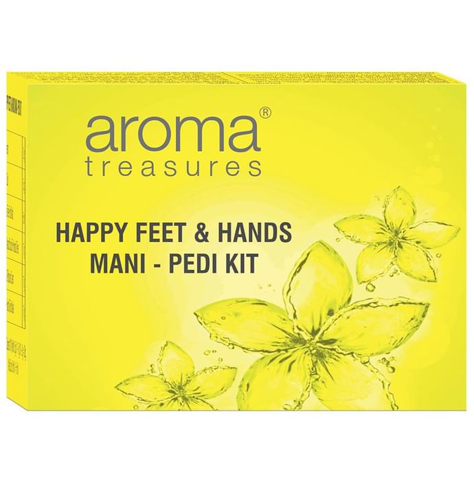 Aroma Treasures Mani-Pedi Kit Happy Feet and Hands - Classic Derma