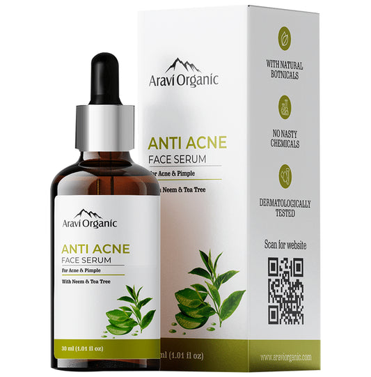 Aravi Organic Anti Acne Face Serum - Classic Derma