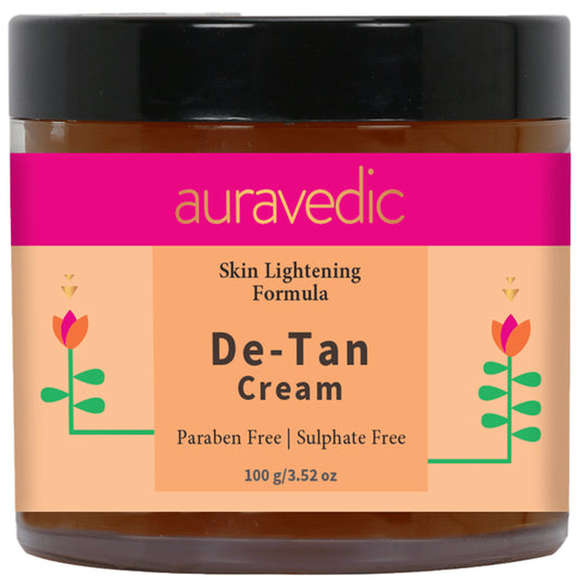Auravedic Skin Lightening Formula De-Tan Cream - Classic Derma
