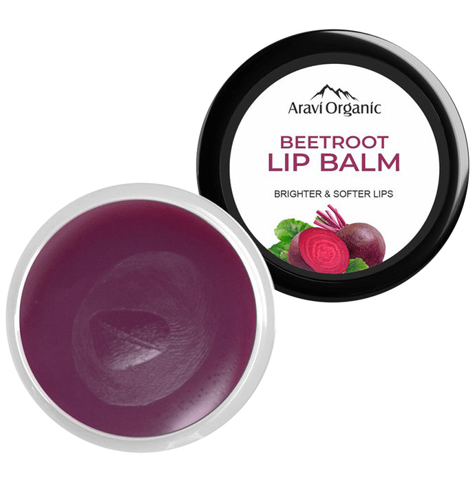 Aravi Organic Beetroot Lip Balm - Classic Derma